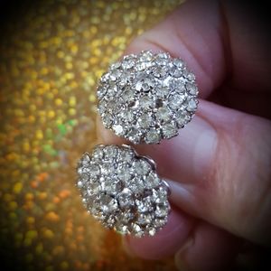Sparkling Glam Crystal Earrings